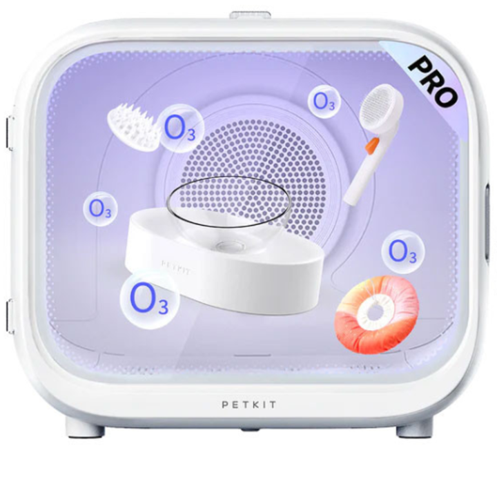 Uscator Smart PETKIT AirSalon Max Pro pentru animale de companie, Capacitate 60L, Ecran tactil, Bluetooth