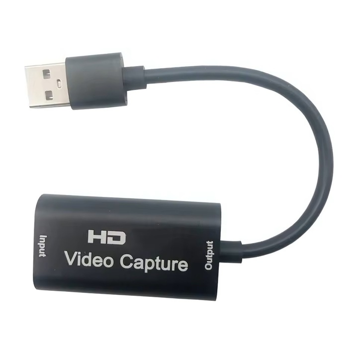 Placa de captura NEXT, HDMI, USB 3.0, placa de captura video, inregistrare, streaming live jocuri OBS