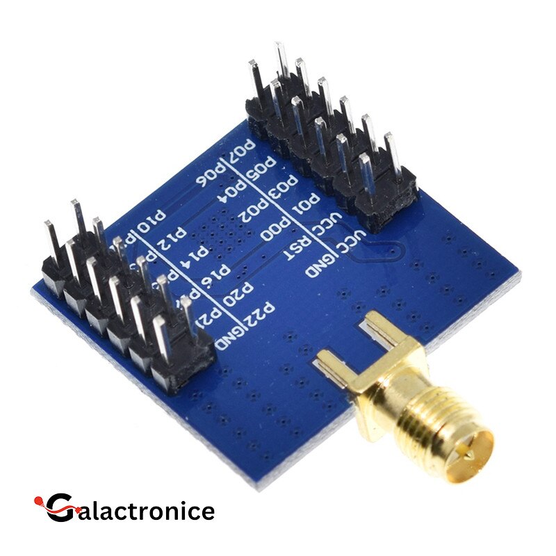 Modul transceiver wireless Zigbee CC2530, UART 2.4GHz cu antena pentru ...