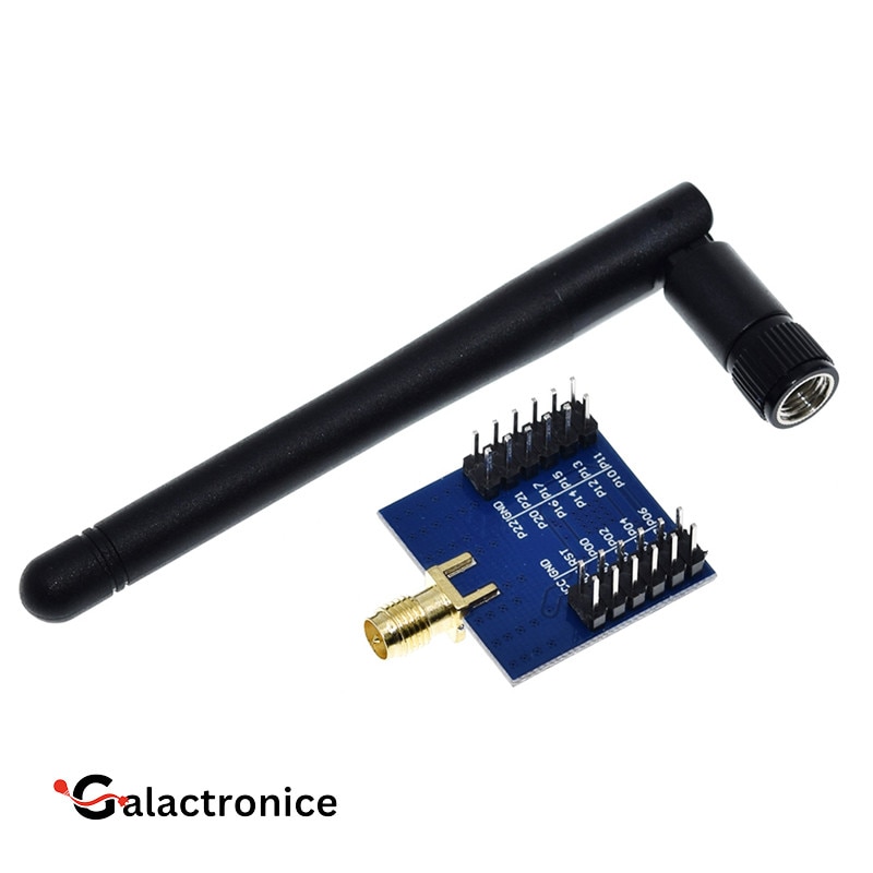 Modul transceiver wireless Zigbee CC2530, UART 2.4GHz cu antena pentru ...