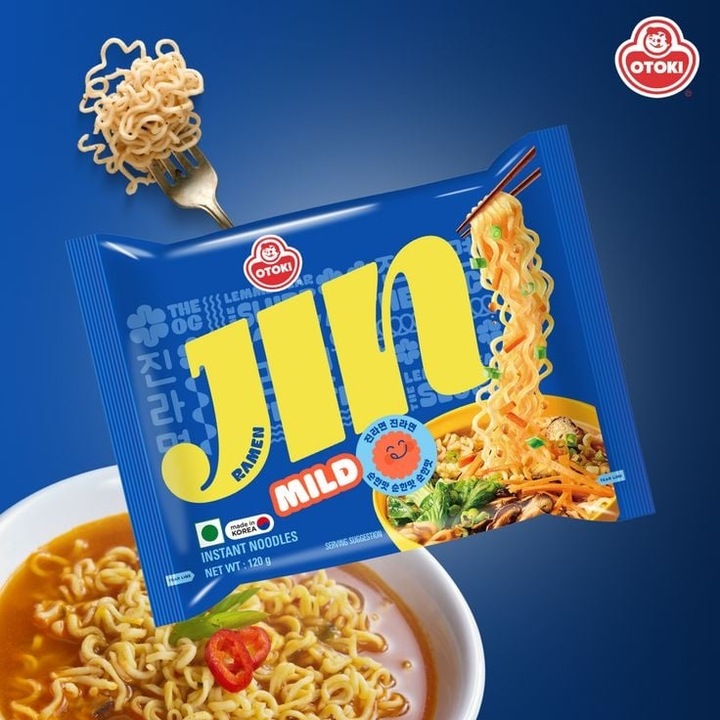 Jin Ramyun Mild Ramen 120g