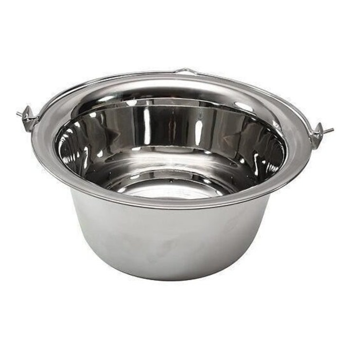 Кана от неръждаема стомана с дръжка, 30 л, Perfect Home