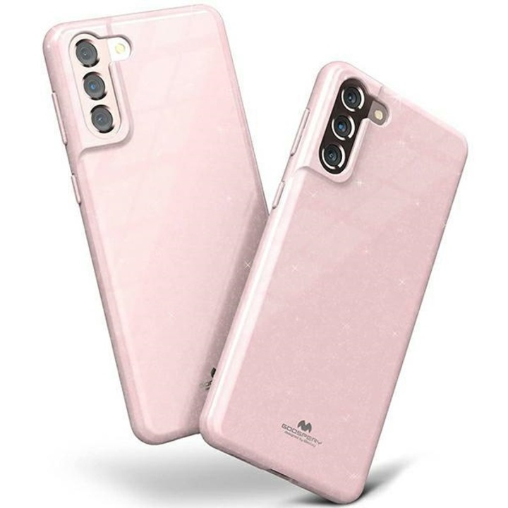 Carcasa Mercury Jelly Case compatibila cu iPhone 14 / 13, Roz