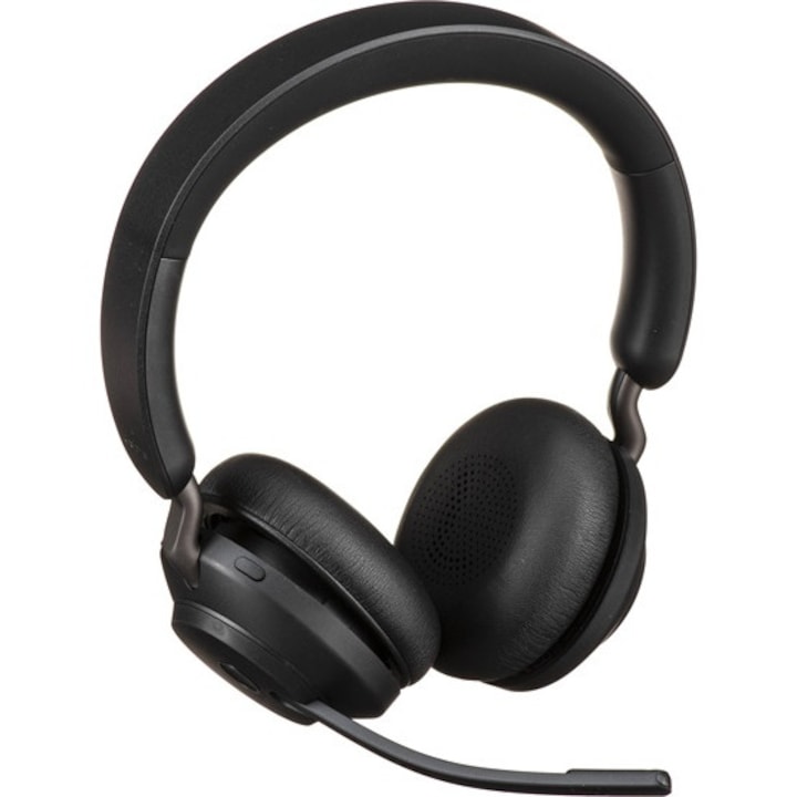 Jabra evolve2 65 bluetooth fejhallgató sztereo, mikrofon, zajszűrő, pc-hez is, type-c töltő, fekete