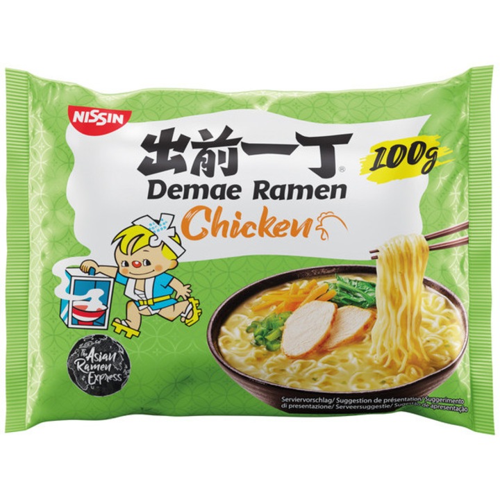 Demae Ramen cu gust de Pui 100g