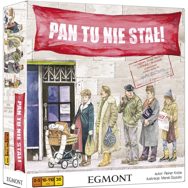 Pan Tu Nie Stal! Társasjáték, EGMONT, 2-5 játékos, 30 perc, 10 éves kortól