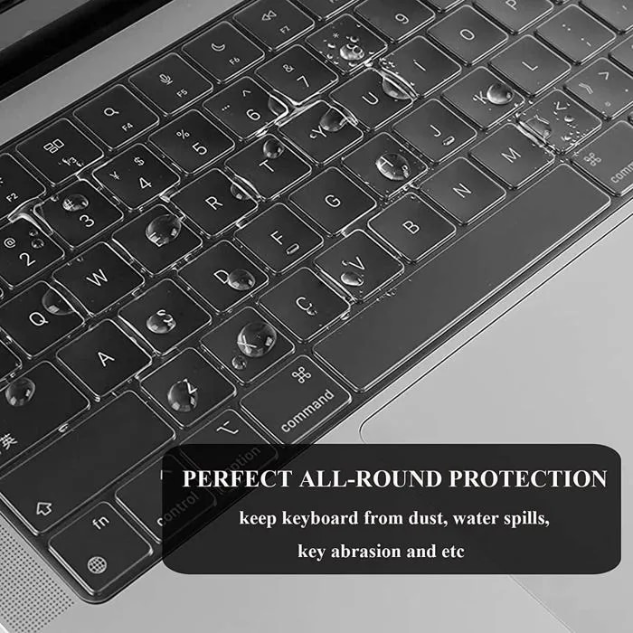 Husa compatibila cu MacBook Air 15 inch 2025 2024 2023, M4 A3241 M3 A3114 M2 A2941, cu folie de protectie pentru ecran si capac pentru tastatura
