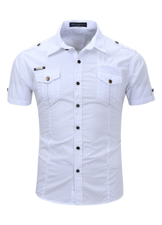 Ferfi ing Fredd Marshall, feher, Fehér