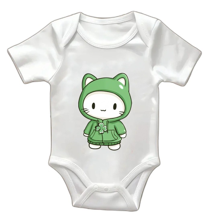 Body alb cu - 87945, Alb, One Size INTL