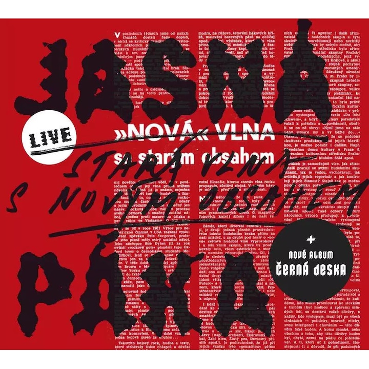 2CD Jasná Páka: Stará Vlna S Novým Obsahem + Černá Deska