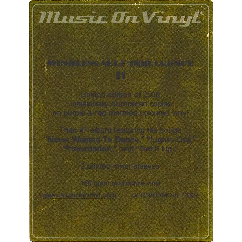 2LP Mindless Self Indulgence: If LTD, NUM, CLR - eMAG.ro