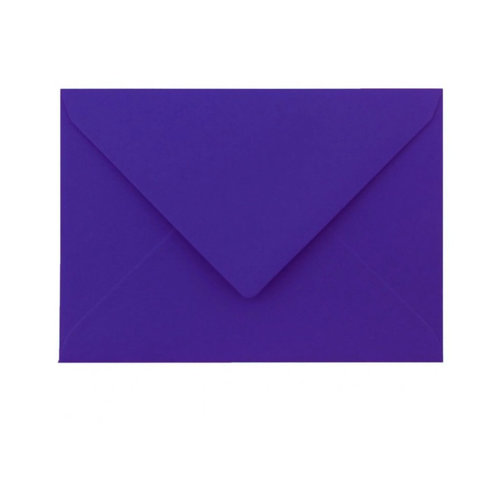 Plic C6 color gumat, albastru safir