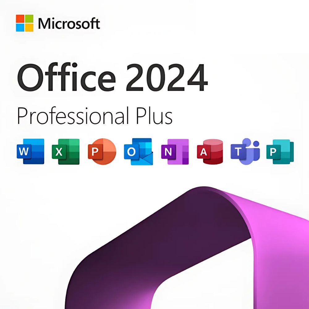 Microsoft Office 2024 Pro Plus, Licenta Permanenta, 32/64 biti