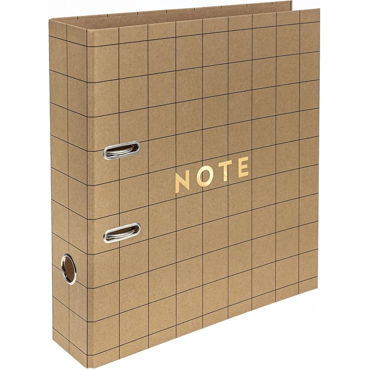 Dosar, Netuno, Kraft GEO, Ideal pentru Birou, Pentru Organizarea Documentelor, A4, 75 mm, Bej