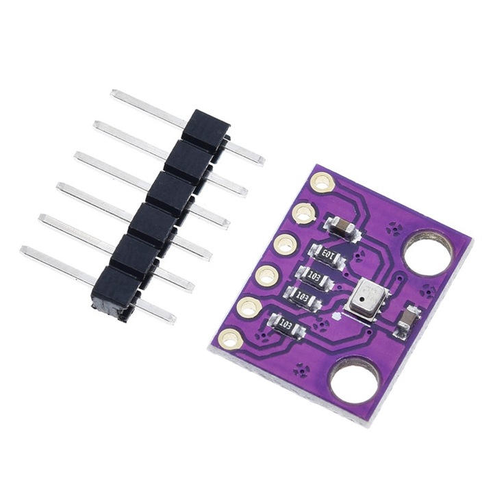 Senzor de presiune atmosterica si temperatura BMP280, 3.3V compatibil Arduino, Raspberry Pi, ESP32