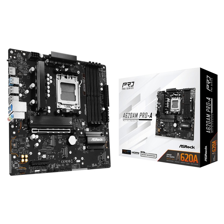 Дънна платка ASROCK MB Desktop A620AM PRO-A A620AMPRO-A