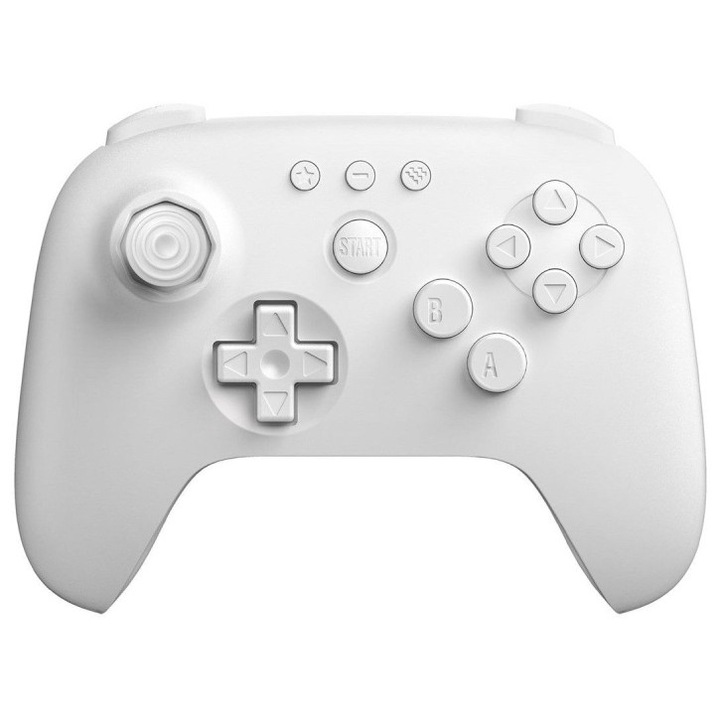 Контролер 8Bitdo, Bluetooth, за Nintendo Switch/PC, 3D аналогов, вибрация, черен