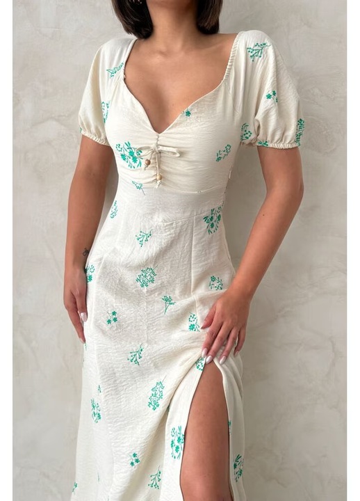 Rochie in brodat - Smarald L