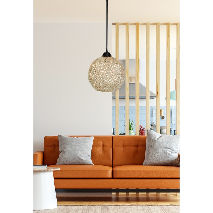 Lustra Evo Light V604 E27, Maro, Negru