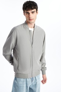 LC WAIKIKI, Jacheta bomber uni, Gri, XL