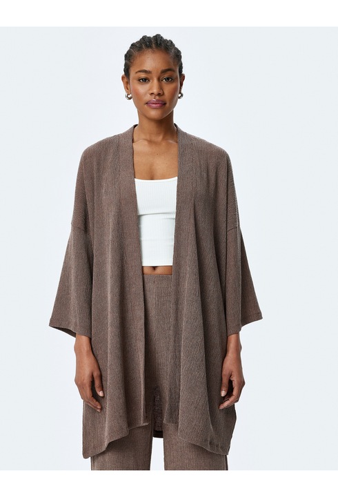 KOTON, Chimono texturat lejer, Maro, L