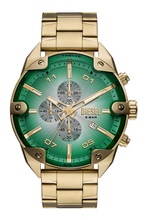 Diesel, Часовник Spiked от неръждаема стомана, Златист