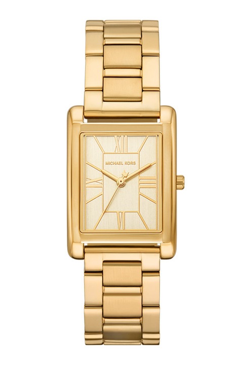 Michael Kors, Ceas quartz patrat Essex, Auriu