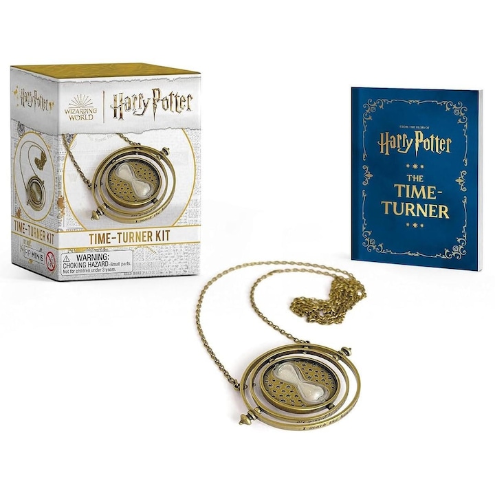 Joc de societate Harry Potter Time-Turner Kit, set cu accesorii, pentru 2-6 jucători, multicolor.