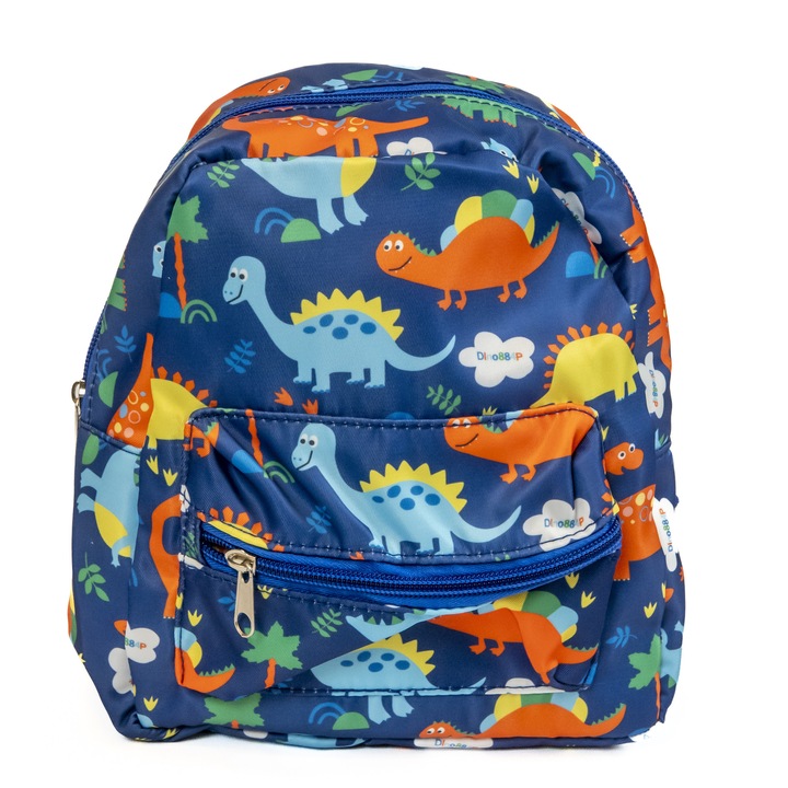 Чанта за детска градина Strigo синя 23x20 см