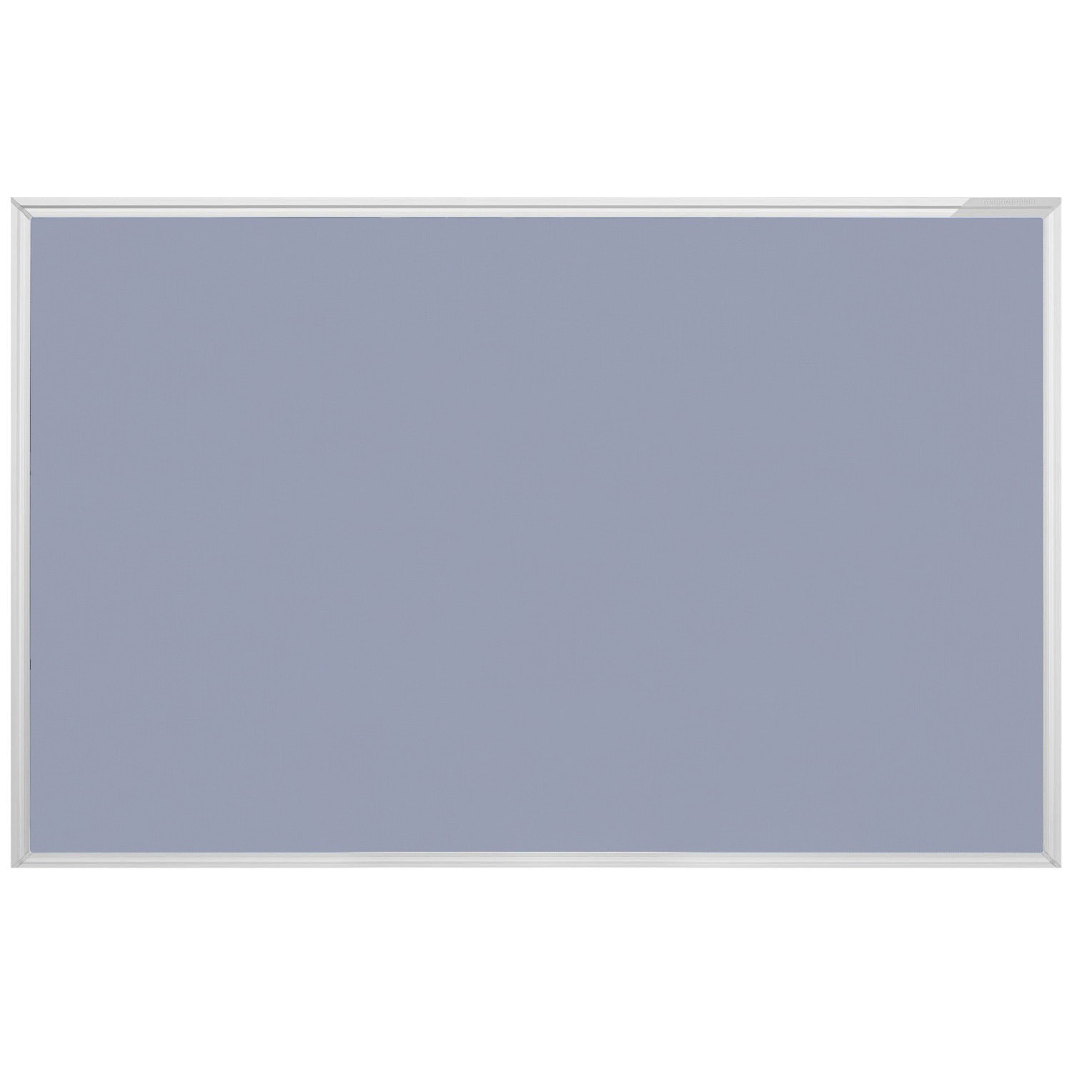 Panou textil Magnetoplan SP rama aluminiu, 1500 x 1000 mm, gri