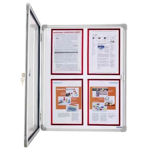 Avizier de interior magnetic Magnetoplan SP 4*A4, 540x680 mm