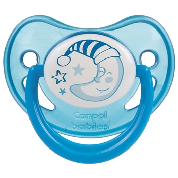 Suzeta silicon Canpol ortodontica 22/502, 18 luni +, Albastru Suzeta silicon Canpol ortodontica 22/502, 18 luni +, Albastru
