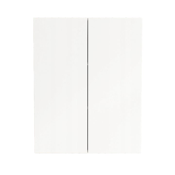 Dulap de baie modern alb montat pe perete 60 cm