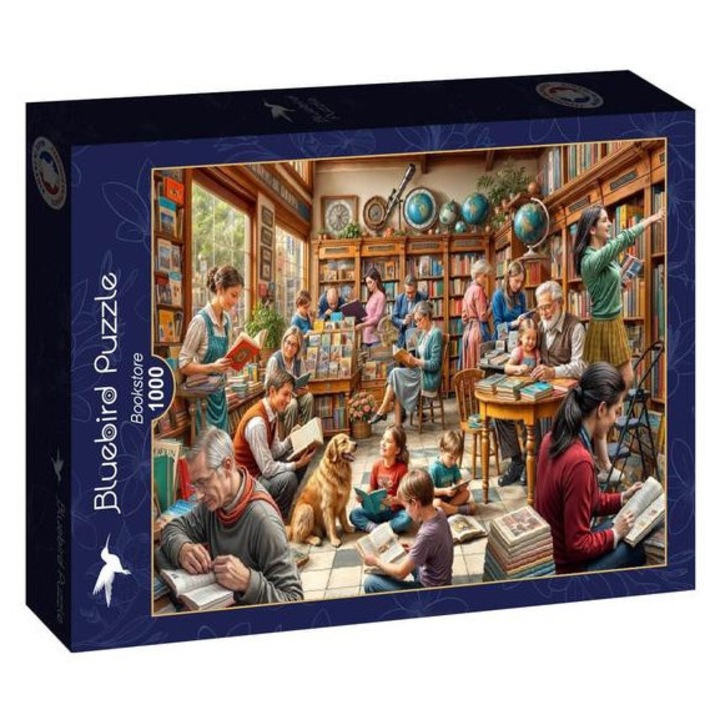 Пъзел Bluebird от 1000 части - Книжарница (91032)
