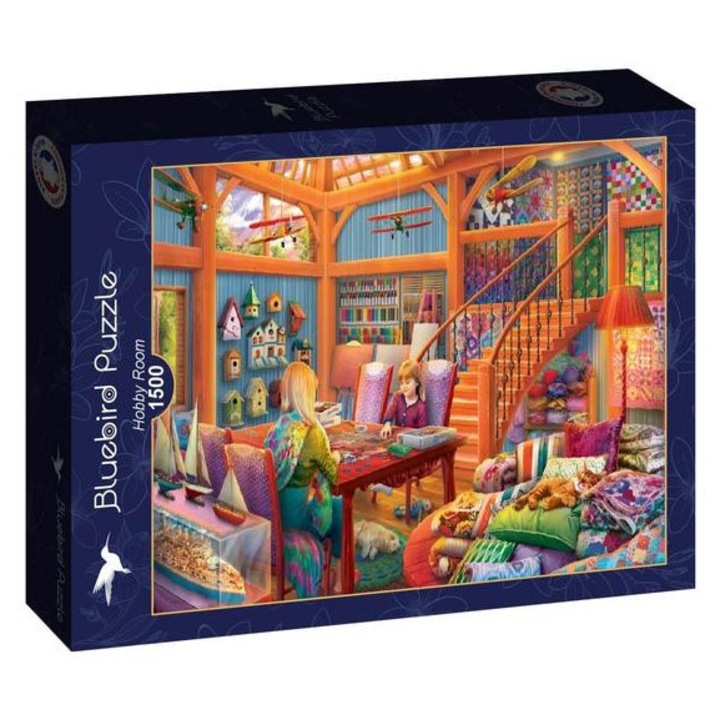Bluebird 1500 db-os puzzle - Hobby Room (91022)