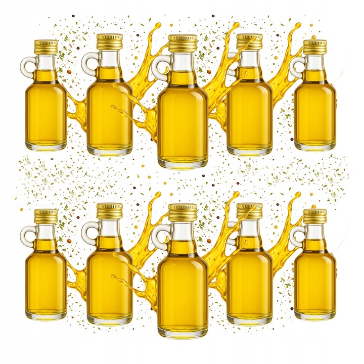 Sticla Bimberek 40ML set 100 buc, pentru suc, culoare transparenta