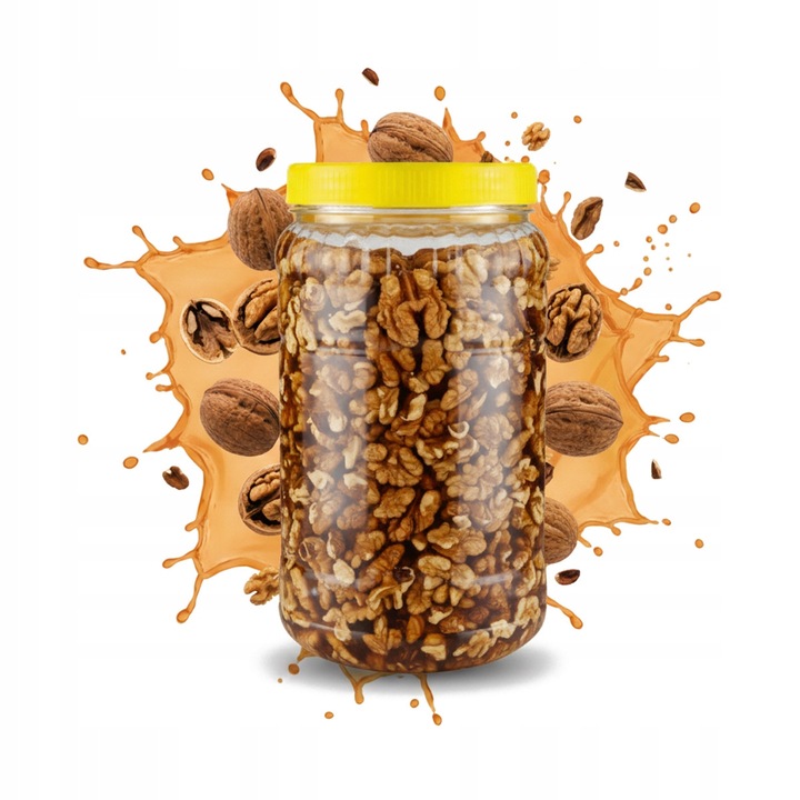 Borcan plastic 2l Bimberek, multifunctional, transparent, 20x12x11cm