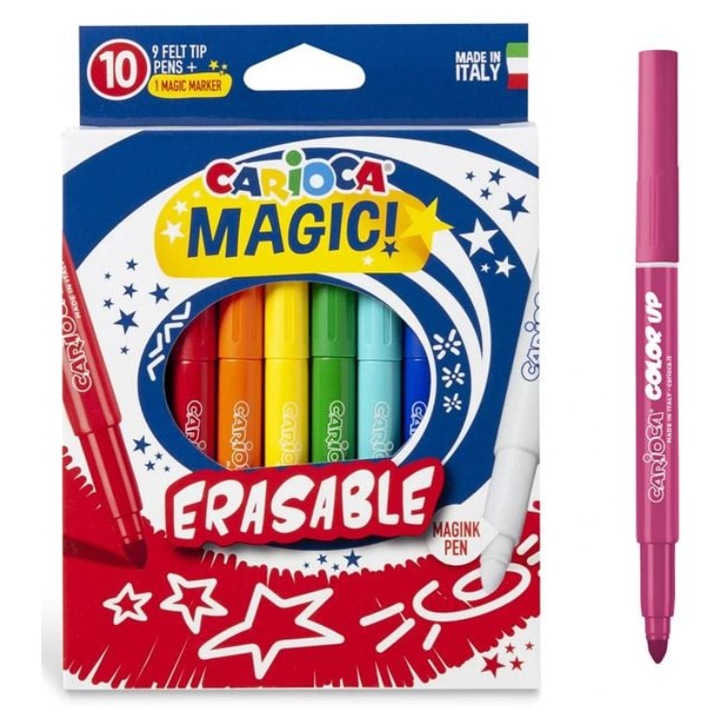 Set Carioci Groase, Carioca, 10 buc, multicolor