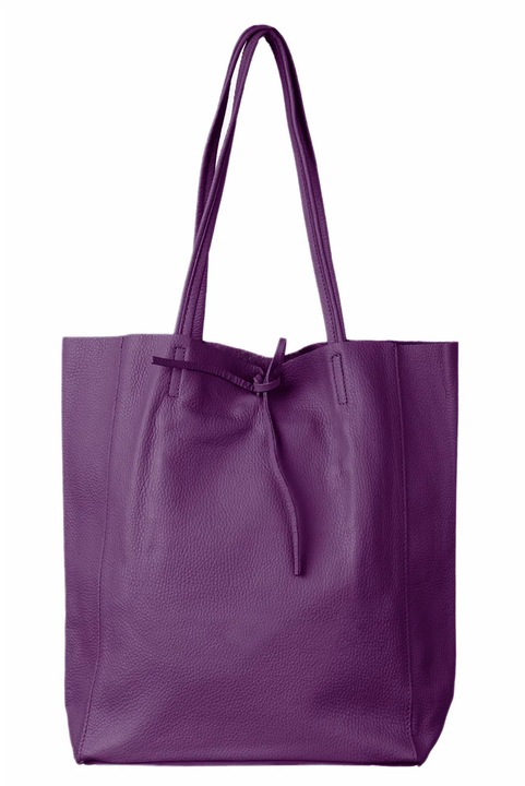 Geanta shopper din piele naturala