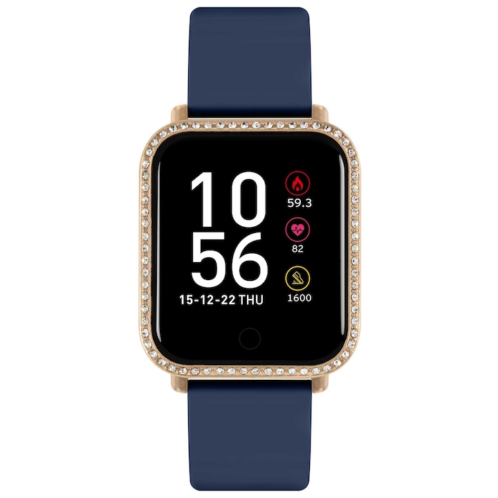 Ceas Smartwatch Sport copii GPS 4G, cu localizare GPS, WIFI, Buton SOS, Camera foto frontala, Functie Telefon, Monitorizare spion, Ecran rotund IPS Touch Screen 1.28inch, Negru