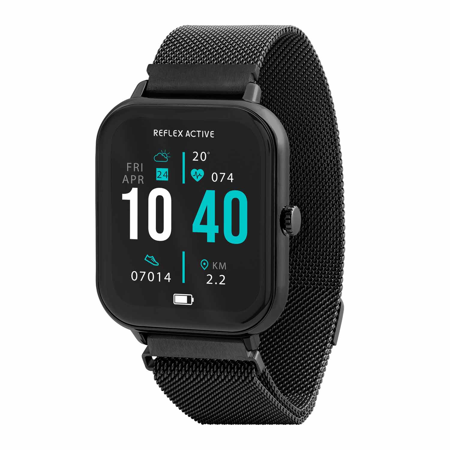 Smartwatch Reflex Active, Bluetooth 36mm, unisex, rezistent