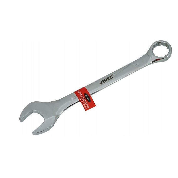 Cheie combinata fixa, 50 mm, crom-vanadiu, Verke