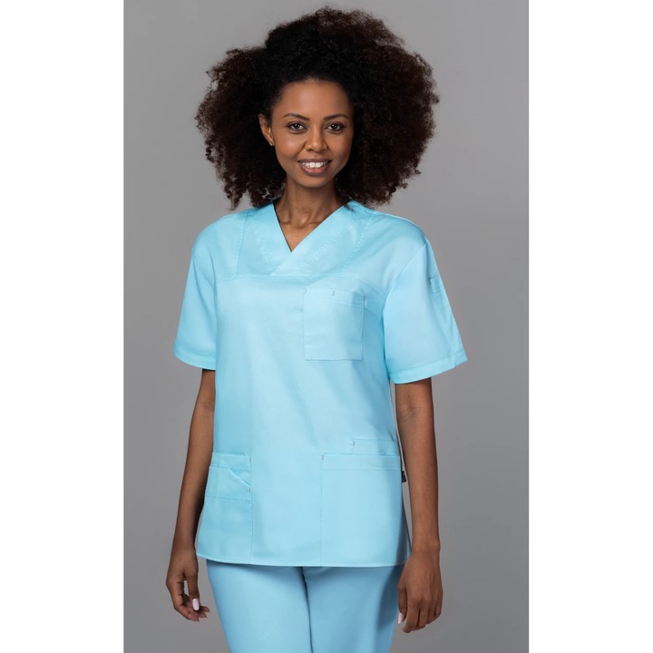 Női orvosi ruha TAG New Cotton Stretch, Aqua XL