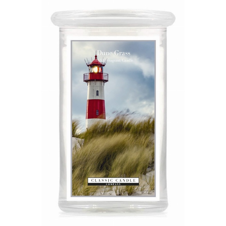 Dűnefű gyertya, Klasszikus gyertya, zöld, 1,5 kg