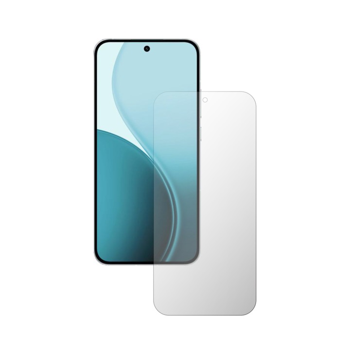 Протектор за екран Folie24, за Oppo Reno14, 1X ултра прозрачен с покритие, подходящо за калъфи (съвместим с калъфи), самозалепващ се, гъвкав със саморегенерация