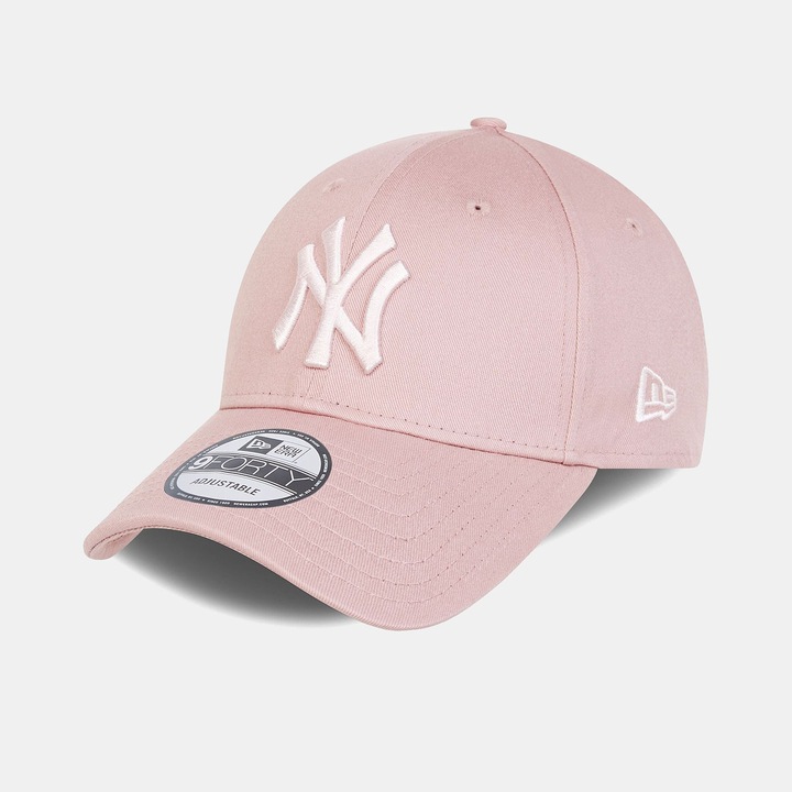 Sapca dama New Era New York Yankees Essential 9Forty roz, dimensiune unica, design clasic de baseball