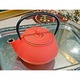 Ceainic din fonta, Rosu, 800 ml
