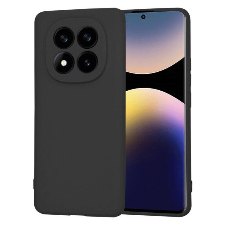 Husa OEM Xiaomi Redmi Note 14 Pro+ 5G / 14 Pro 5G Smart Magnet Negru