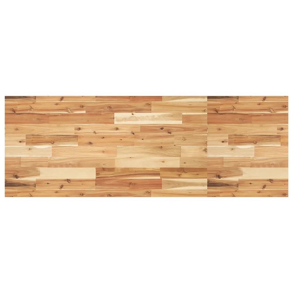 Blat de birou, VidaXL, 140x50x2 cm, lemn de acacia, finisaj uleiat ...