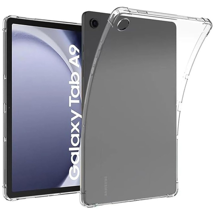 Husa tableta AYSTOAYS®, pentru Samsung Galaxy Tab A9 8.7" (2023), rezistenta la socuri, Rezistent la uzura, Usor de instalat, Portabil, Transparenta
